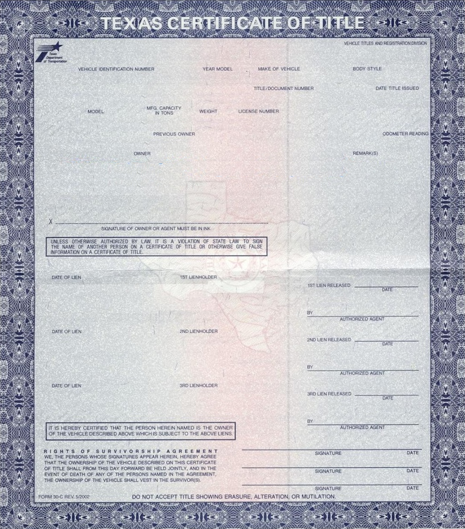 New Hampshire Auto Title